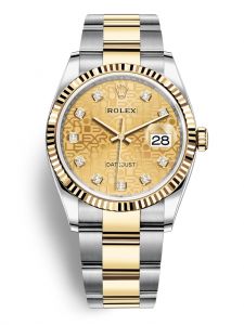 Đồng hồ Rolex Datejust 36 M126233-0034 126233-0034 Oystersteel và vàng vàng