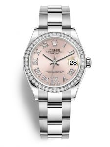 Đồng hồ Rolex Datejust 31 M278384RBR-0027 278384RBR-0027 Oystersteel vàng trắng và kim cương - Mẫu mới 2020