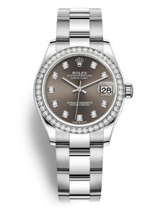 Đồng hồ Rolex Datejust 31 M278384RBR-0009 278384RBR-0009 Oystersteel vàng trắng và kim cương - Mẫu mới 2020