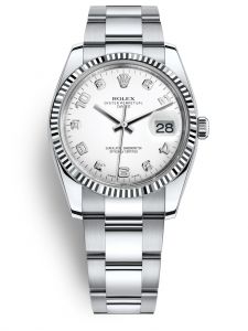 Đồng hồ Rolex Datejust 34 M115234-0010 115234-0010 Oystersteel và vàng trắng