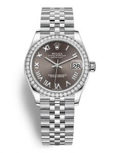 Đồng hồ Rolex Datejust 31 M278384RBR-0026 278384RBR-0026 Oystersteel vàng trắng và kim cương - Mẫu mới 2020