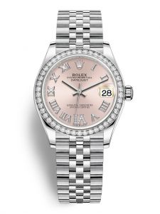 Đồng hồ Rolex Datejust 31 M278384RBR-0028 278384RBR-0028 Oystersteel vàng trắng và kim cương - Mẫu mới 2020