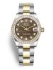 dong-ho-rolex-datejust-31-m278383rbr-0023-278383rbr-0023-oystersteel-vang-vang-va-kim-cuong - ảnh nhỏ  1