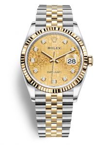 Đồng hồ Rolex Datejust 36 M126233-0033 126233-0033 Oystersteel và vàng vàng