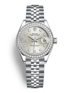 Đồng hồ Rolex Lady-Datejust M279384RBR-0021 279384RBR-0021 Oystersteel vàng trắng và kim cương