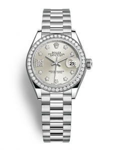 Đồng hồ Rolex Lady-Datejust M279136RBR-0003 279136RBR-0003 bạch kim và kim cương