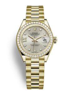 Đồng hồ Rolex Lady-Datejust M279138RBR-0001 279138RBR-0001 vàng và kim cương