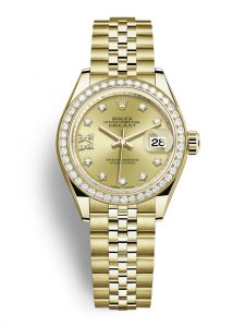 Đồng hồ Rolex Lady-Datejust M279138RBR-0007 279138RBR-0007 vàng và kim cương