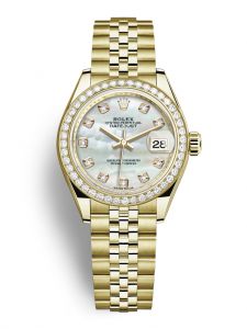 Đồng hồ Rolex Lady-Datejust M279138RBR-0016 279138RBR-0016 vàng và kim cương