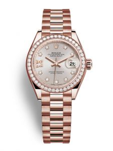 Đồng hồ Rolex Lady-Datejust M279135RBR-0003 279135RBR-0003 vàng Everose và kim cương