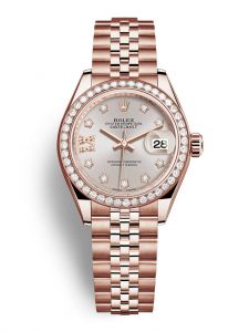 Đồng hồ Rolex Lady-Datejust M279135RBR-0004 279135RBR-0004 vàng Everose và kim cương