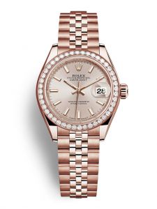 Đồng hồ Rolex Lady-Datejust M279135RBR-0007 279135RBR-0007 vàng Everose và kim cương