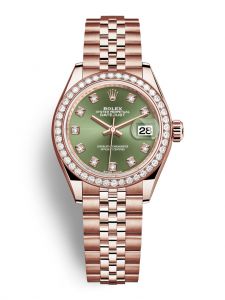 Đồng hồ Rolex Lady-Datejust M279135RBR-0015 279135RBR-0015 vàng Everose và kim cương