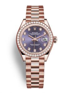 Đồng hồ Rolex Lady-Datejust M279135RBR-0020 279135RBR-0020 vàng Everose và kim cương