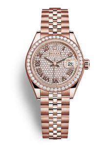 Đồng hồ Rolex Lady-Datejust M279135RBR-0022 279135RBR-0022 vàng Everose và kim cương