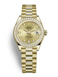 Đồng hồ Rolex Lady-Datejust M279138RBR-0023 279138RBR-0023 vàng và kim cương