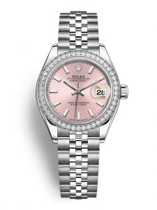 Đồng hồ Rolex Lady-Datejust M279384RBR-0001 279384RBR-0001 Oystersteel vàng trắng và kim cương