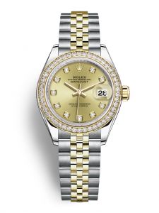 Đồng hồ Rolex Lady-Datejust M279383RBR-0011 279383RBR-0011 Oystersteel, vàng vàng và kim cương