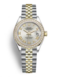 Đồng hồ Rolex Lady-Datejust M279383RBR-0005 279383RBR-0005 Oystersteel vàng vàng và kim cương