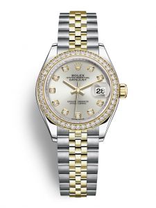 Đồng hồ Rolex Lady-Datejust M279383RBR-0007 279383RBR-0007 Oystersteel vàng vàng và kim cương