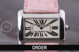 Đồng hồ Cartier Tank Divan 2600 (lướt)