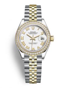 Đồng hồ Rolex Lady-Datejust M279383RBR-0023 279383RBR-0023 Oystersteel vàng vàng và kim cương