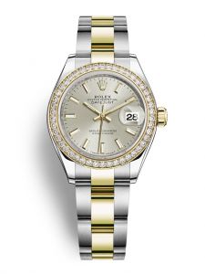 Đồng hồ Rolex Lady-Datejust M279383RBR-0018 279383RBR-0018 Oystersteel vàng vàng và kim cương