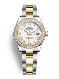 Đồng hồ Rolex Lady-Datejust M279383RBR-0024 279383RBR-0024 Oystersteel vàng vàng và kim cương