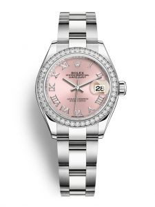 Đồng hồ Rolex Lady-Datejust M279384RBR-0006 279384RBR-0006 Oystersteel vàng trắng và kim cương