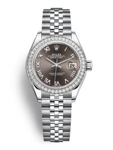 Đồng hồ Rolex Lady-Datejust M279384RBR-0015 279384RBR-0015 Oystersteel vàng trắng và kim cương