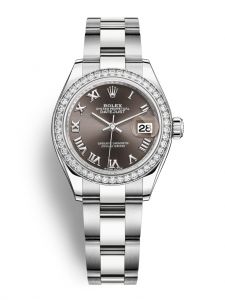 Đồng hồ Rolex Lady-Datejust M279384RBR-0016 279384RBR-0016 Oystersteel vàng trắng và kim cương