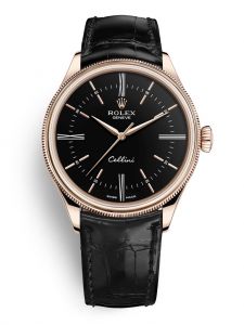 Đồng hồ Rolex Cellini Time M50505-0009 50505-0009 vàng Everose 18 ct, phủ bóng bề mặt