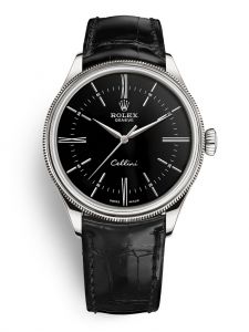 Đồng hồ Rolex Cellini Time M50509-0006 50509-0006 vàng trắng 18 ct phủ bóng bề mặt