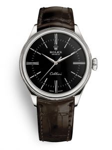 Đồng hồ Rolex Cellini Time M50509-0022 50509-0022 vàng trắng 18 ct phủ bóng bề mặt