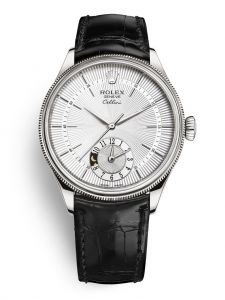 Đồng hồ Rolex Cellini Dual Time M50529-0006 50529-0006 vàng trắng 18 ct