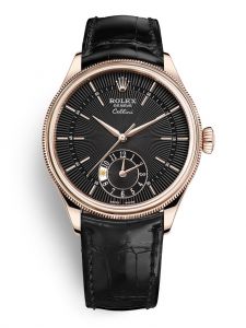 Đồng hồ Rolex Cellini Dual Time M50525-0011 50525-0011 vàng Everose 18 ct