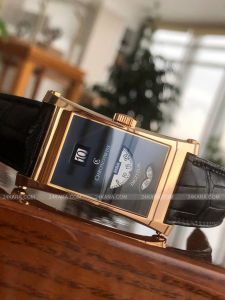 Đồng hồ Chronoswiss Digiteur Weißgold mặt đen CH 1371 R