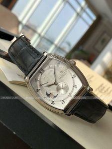 Đồng hồ Vacheron Constantin Malte Tonneau Moonphase Power Reserve White Gold 83080000G