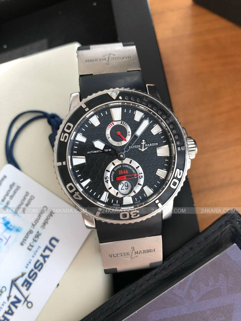 ng h Ulysse Nardin Maxi Marine Diver Chronometer 263 33 392