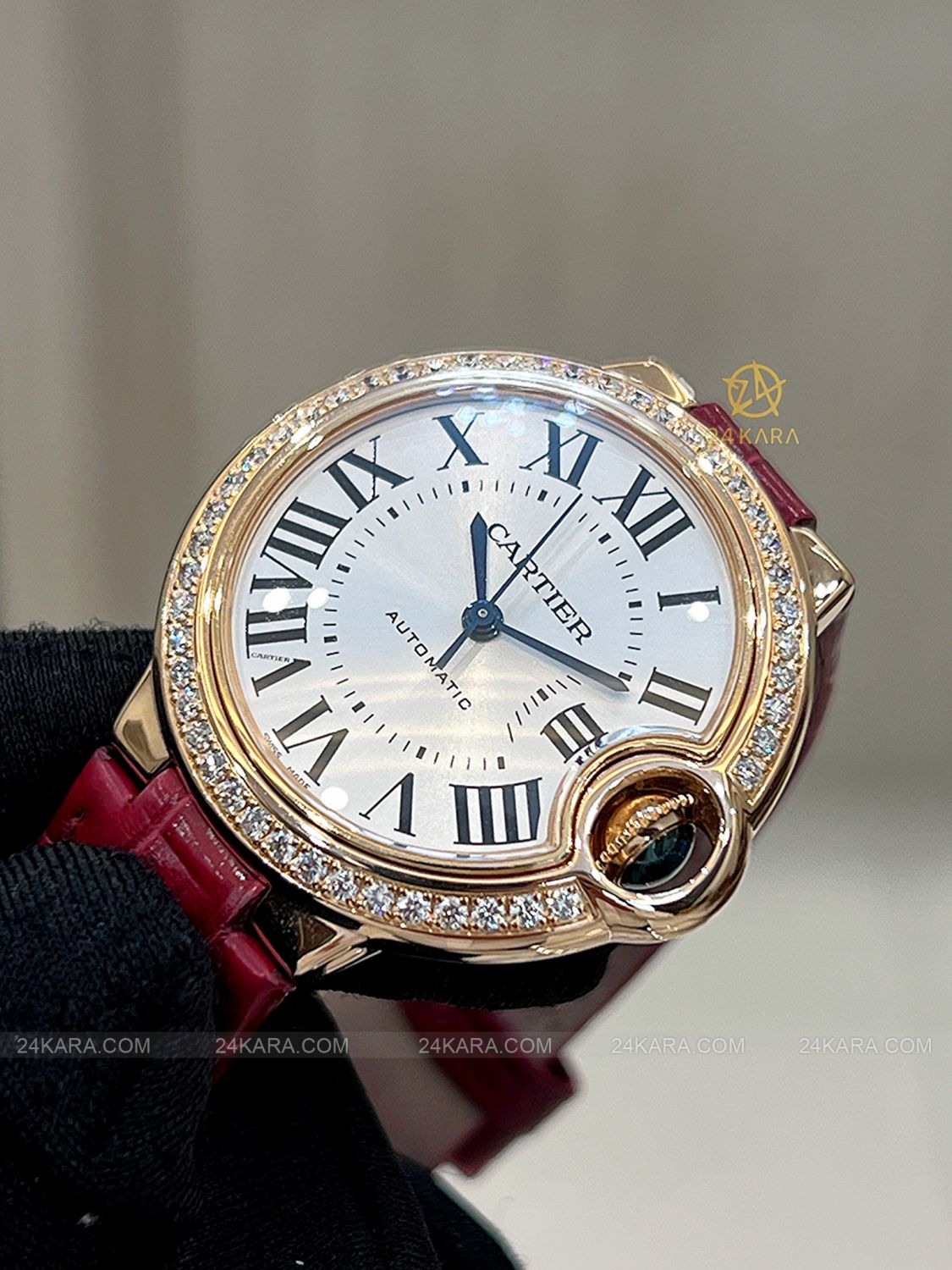 Đồng hồ Cartier Ballon Bleu WJBB0033 33mm Kim Cương - Lướt