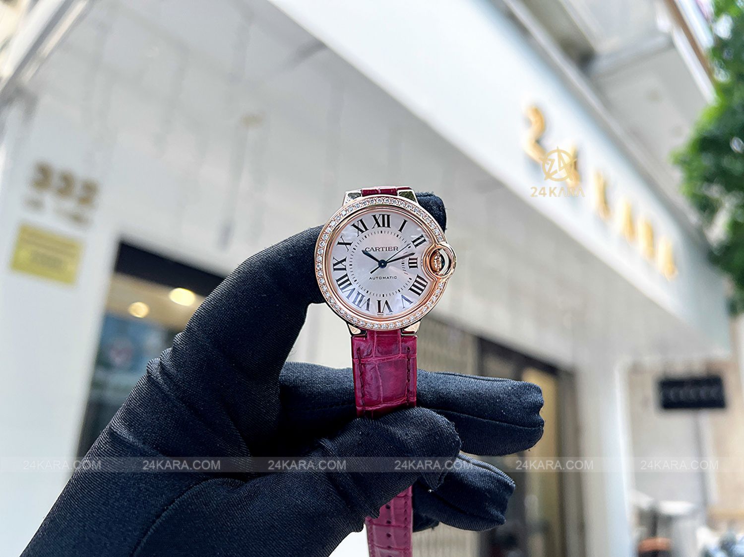 Đồng hồ Cartier Ballon Bleu WJBB0033 33mm Kim Cương - Lướt