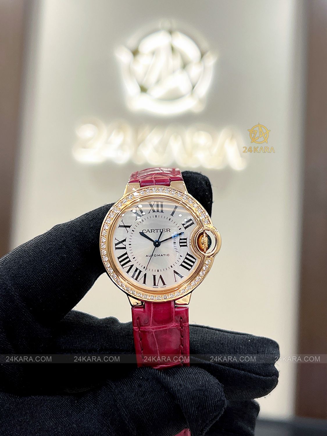 Đồng hồ Cartier Ballon Bleu WJBB0033 33mm Kim Cương - Lướt