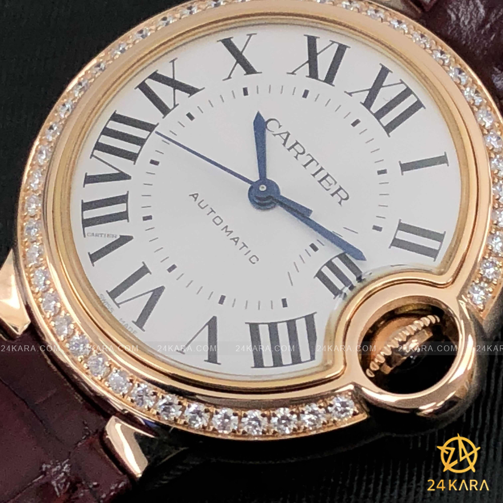 Đồng hồ Cartier Ballon Bleu WJBB0033 33mm Kim Cương - Lướt