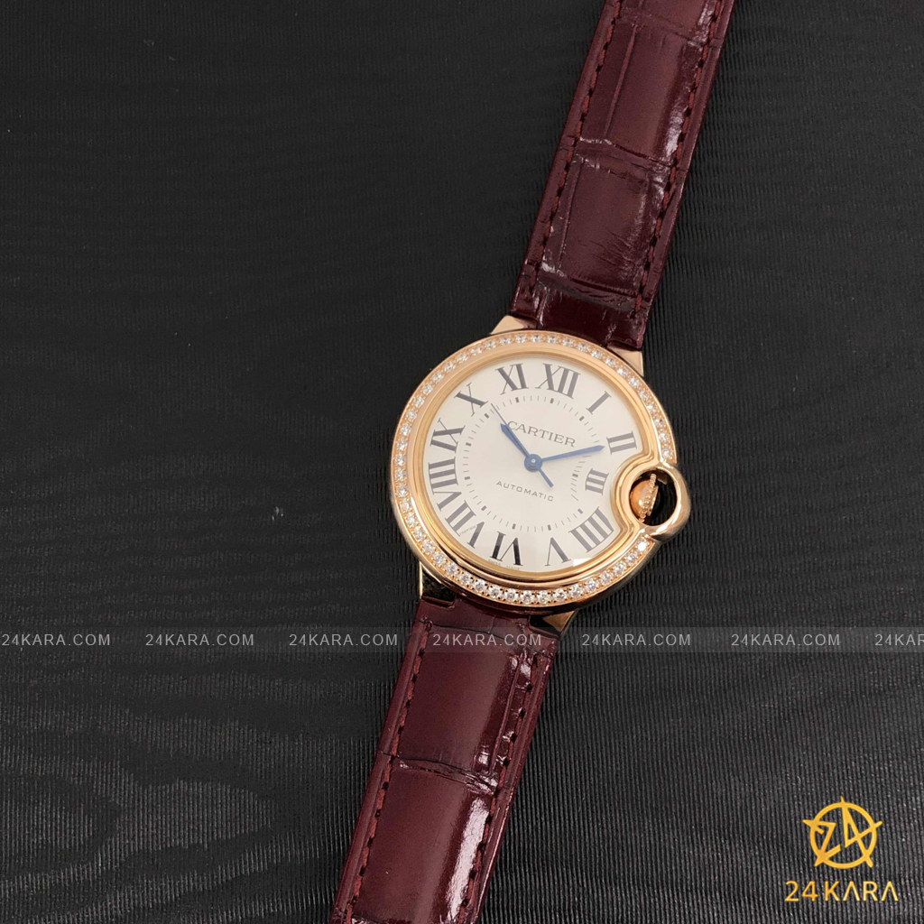 Đồng hồ Cartier Ballon Bleu WJBB0033 33mm Kim Cương - Lướt