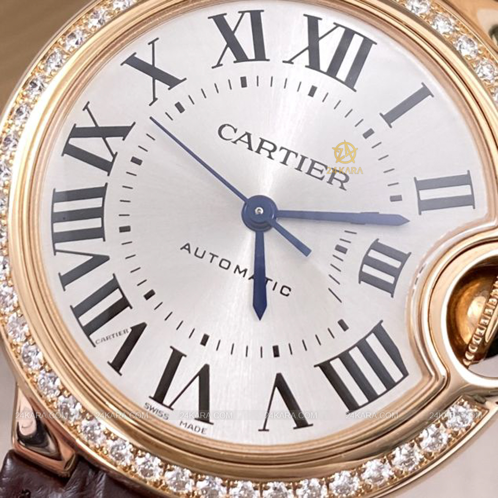 Đồng hồ Cartier Ballon Bleu WJBB0033 33mm Kim Cương - Lướt