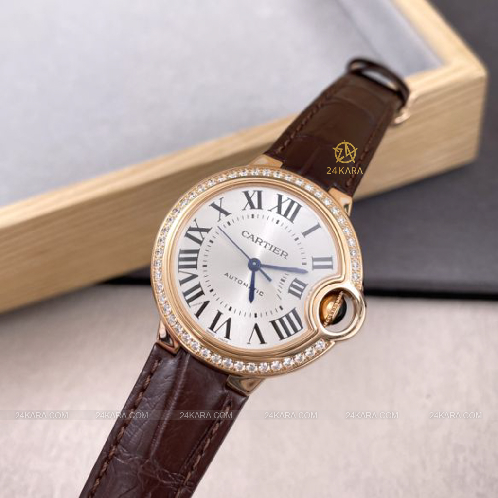 Đồng hồ Cartier Ballon Bleu WJBB0033 33mm Kim Cương - Lướt