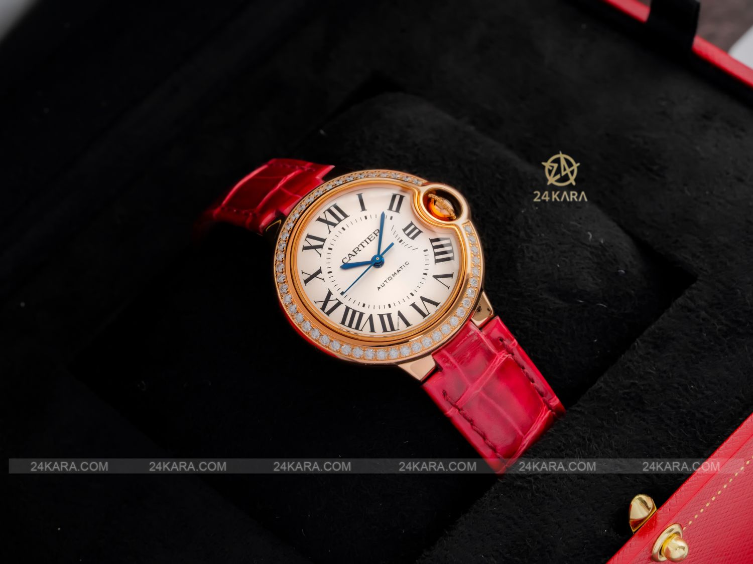 Đồng hồ Cartier Ballon Bleu WJBB0033 33mm Kim Cương - Lướt