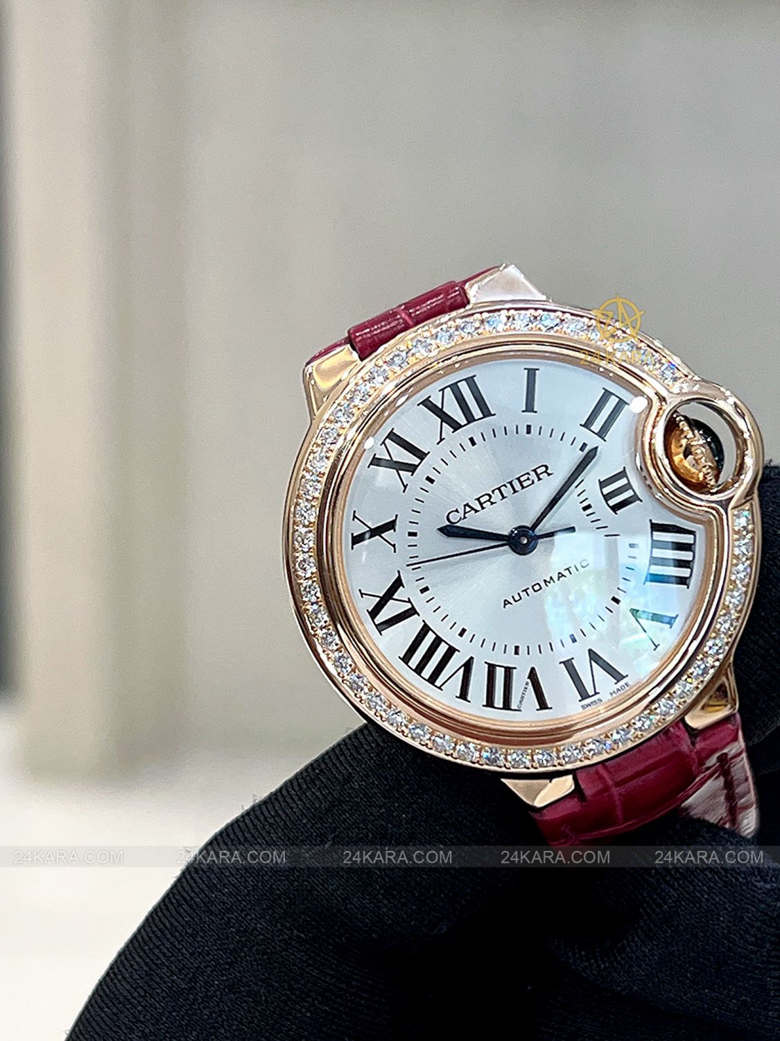 Đồng hồ Cartier Ballon Bleu WJBB0033 33mm Kim Cương - Lướt