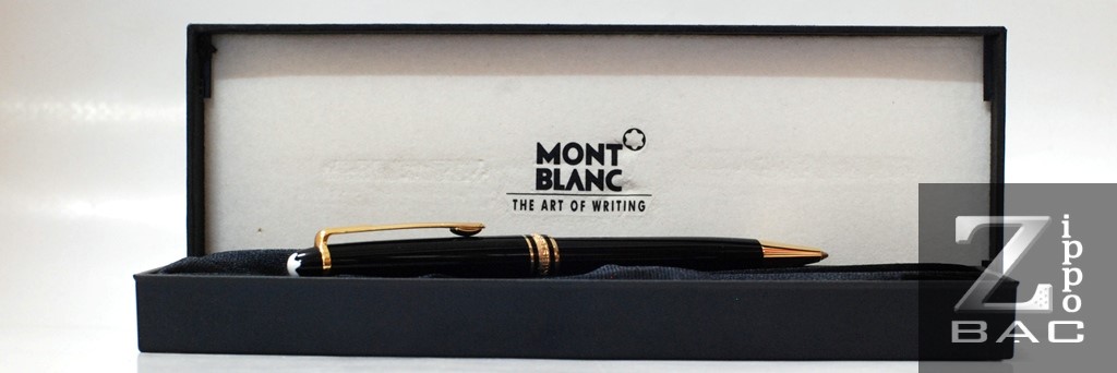 MS B.25 - Bút Montblanc Meisterstuck 144 bi xoay - thân bọc vàng - New in Box