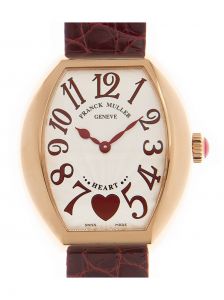 Đồng hồ Franck Muller Heart 5002 M Qz C 6h (5n)-Red Strap